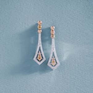 Boucles d'Oreilles Cascade en Plaqué Argent